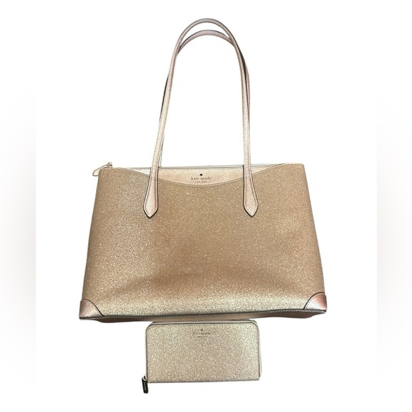 Kate Spade New York Set  Glimmer Tote and Wallet Set - Picture 3 of 15